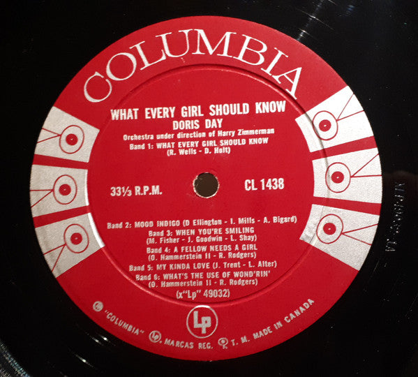 Doris Day : What Every Girl Should Know (LP, Mono)