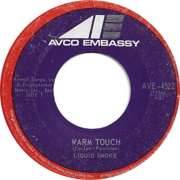 Liquid Smoke (2) : I Who Have Nothing (7", Single)