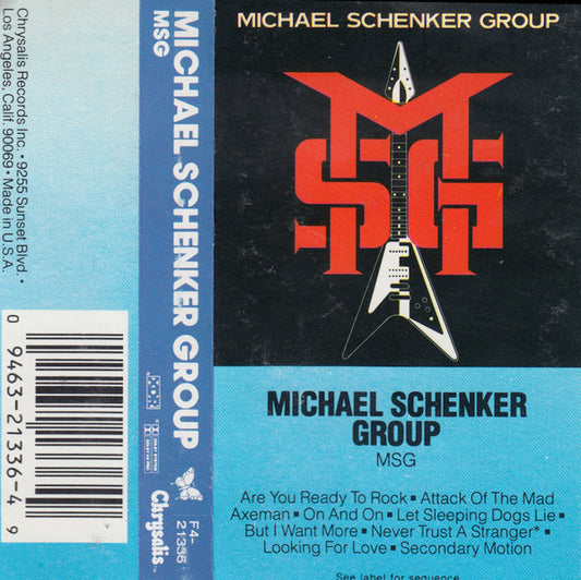 The Michael Schenker Group : MSG (Cass, Album)