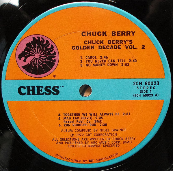 Chuck Berry : Chuck Berry's Golden Decade Vol.2 (2xLP, Comp)