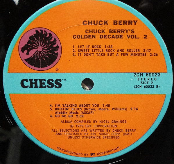 Chuck Berry : Chuck Berry's Golden Decade Vol.2 (2xLP, Comp)