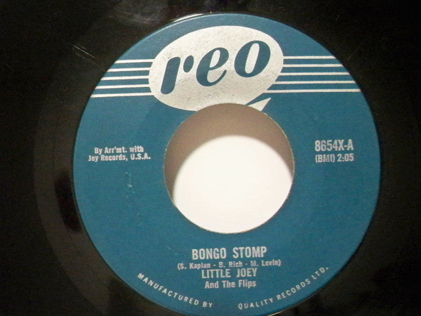 Little Joey And The Flips : Bongo Stomp / Lost Love (7")
