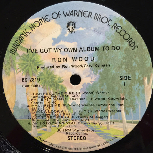 Ron Wood : I've Got My Own Album To Do (LP, Album)