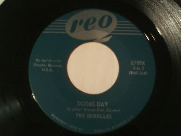 The Shirelles : Thank You Baby (7", Single)