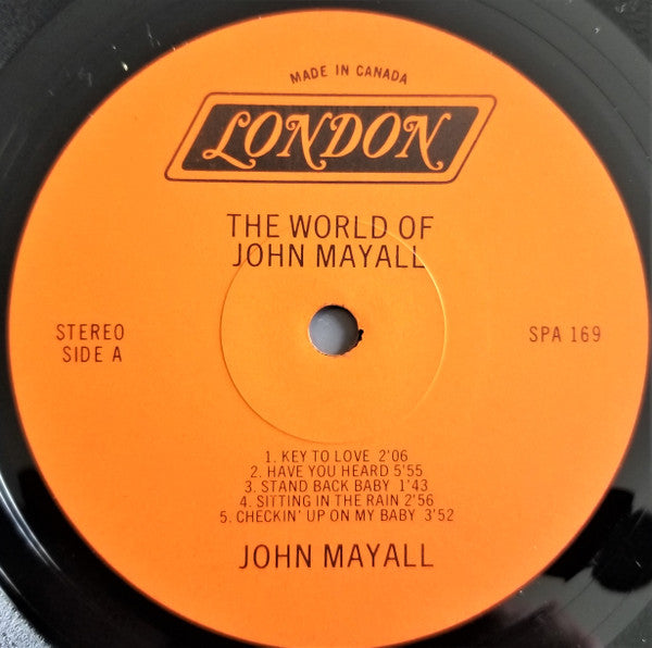 John Mayall : The World Of John Mayall (LP, Comp)