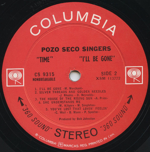 The Pozo-Seco Singers : Time (LP, Album)