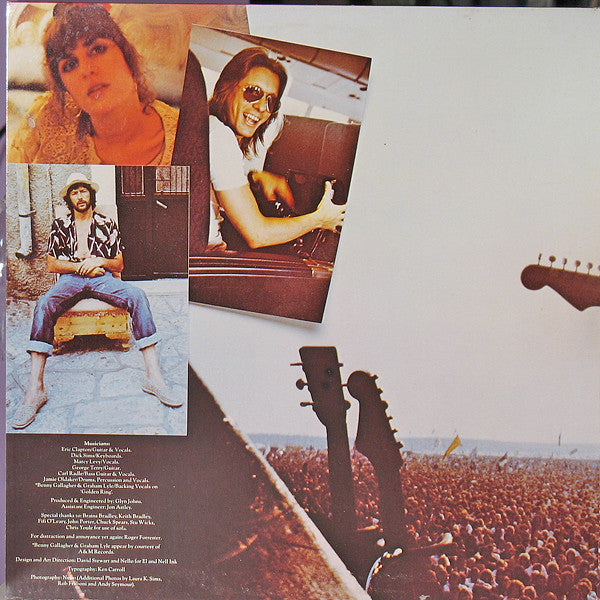 Eric Clapton : Backless (LP, Album, Gat)