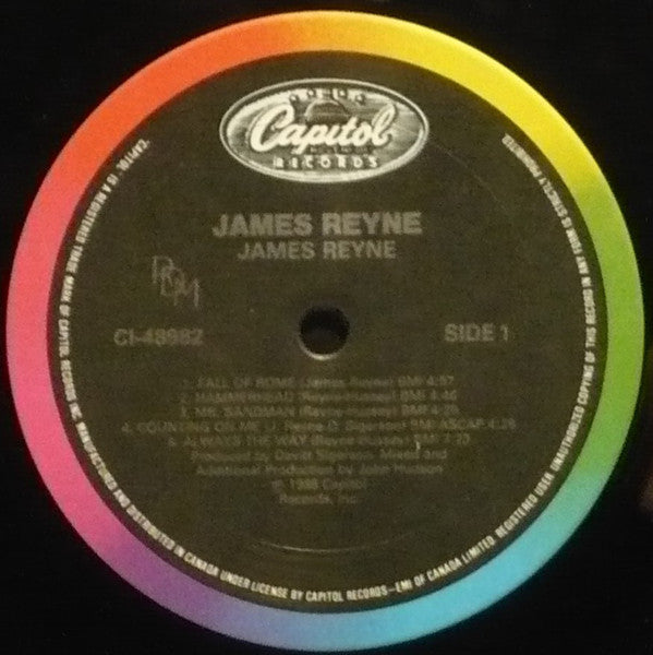 James Reyne : James Reyne (LP, Album)