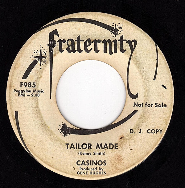 The Casinos : It's All Over / Tailor Made (7", Promo)