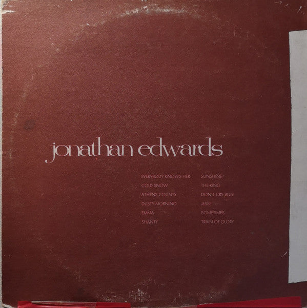 Jonathan Edwards (2) : Jonathan Edwards (LP, Album)
