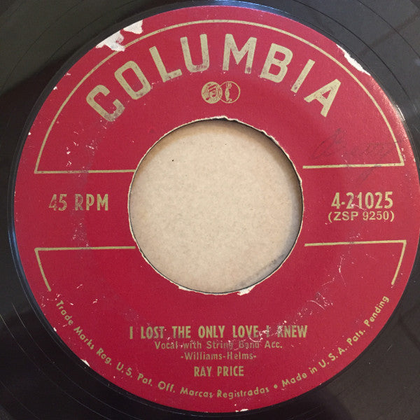 Ray Price : Don't Let The Stars Get In Your Eyes / I Lost The Only Love I Knew (7", Single)