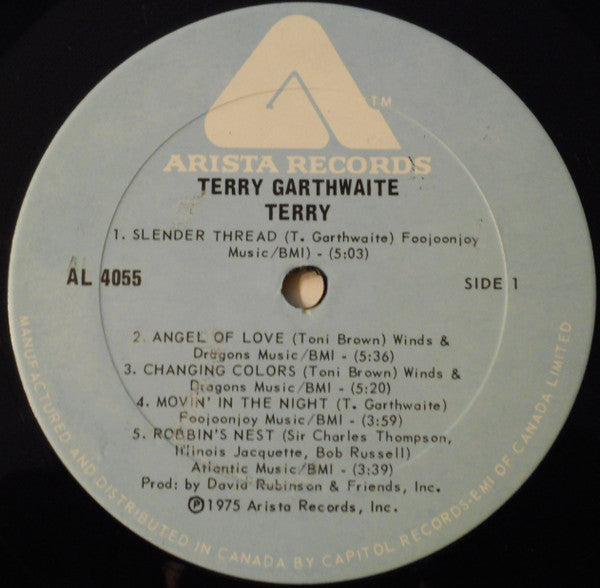 Terry Garthwaite : Terry (LP, Album)