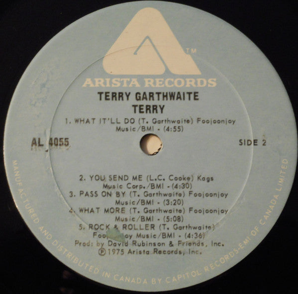 Terry Garthwaite : Terry (LP, Album)
