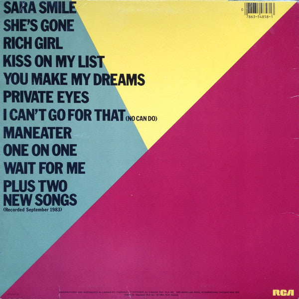 Daryl Hall & John Oates : Rock 'N Soul Part I (LP, Comp)