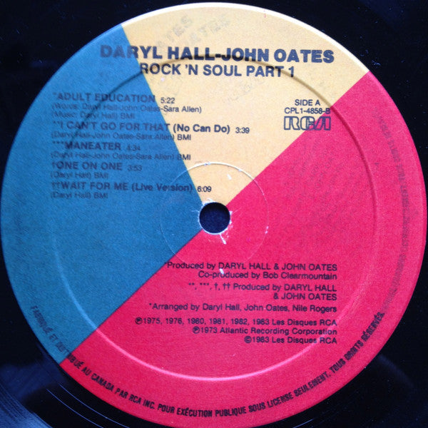 Daryl Hall & John Oates : Rock 'N Soul Part I (LP, Comp)