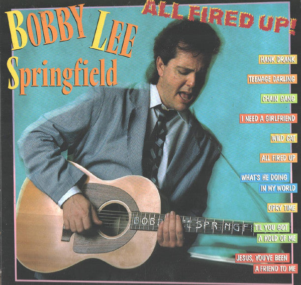 Bobby Springfield : All Fired Up (LP, Album)