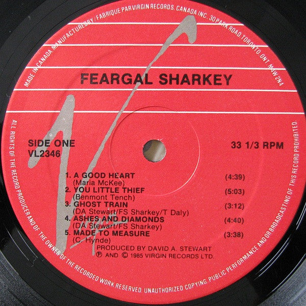 Feargal Sharkey : Feargal Sharkey (LP, Album)