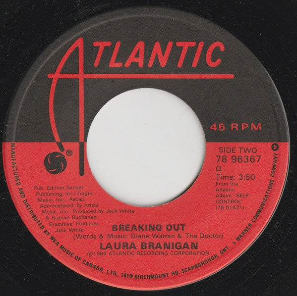 Laura Branigan : The Lucky One (7")
