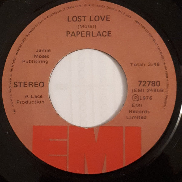 Paper Lace : I Think I'm Gonna Like It (7")