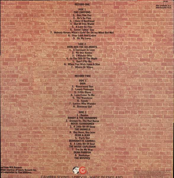 Various : Teenage Love (2xLP, Comp)