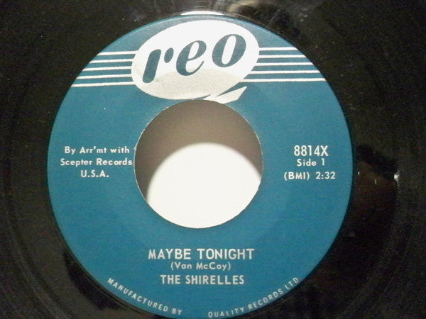 The Shirelles : Maybe Tonight / Lost Love (7", Single)