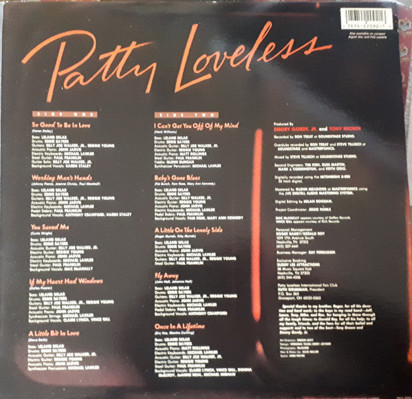 Patty Loveless : If My Heart Had Windows (LP, Album)