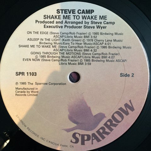 Steve Camp : Shake Me To Wake Me (LP)