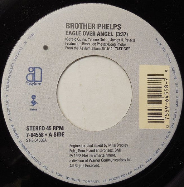 Brother Phelps : Eagle Over Angel (7", Single)