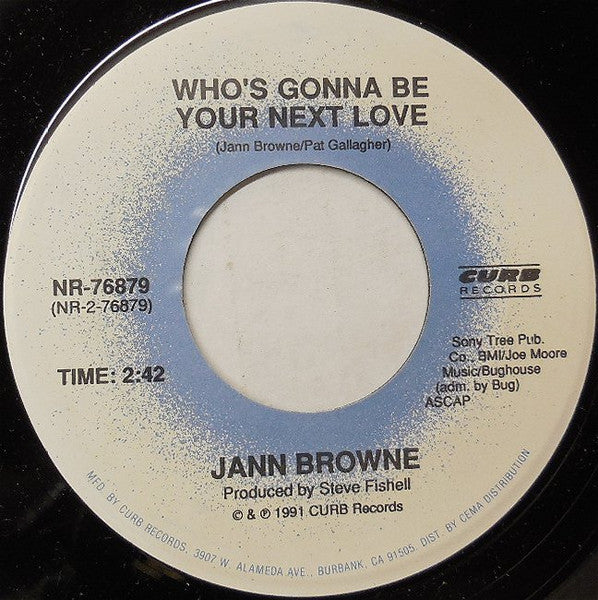 Jann Browne : It Only Hurts When I Laugh (7", Single)