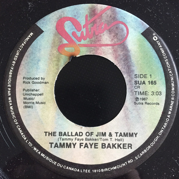 Tammy Faye Bakker : The Ballad Of Jim & Tammy (7", Single)