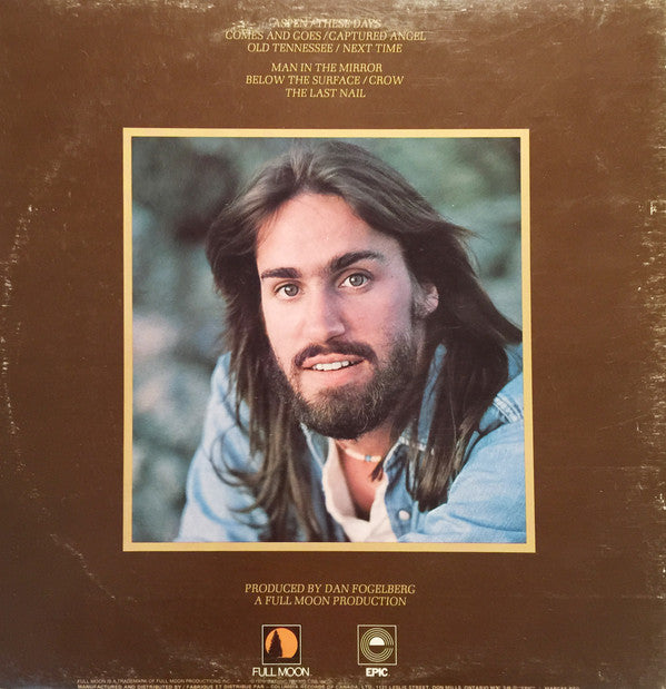 Dan Fogelberg : Captured Angel (LP, Album, Gat)
