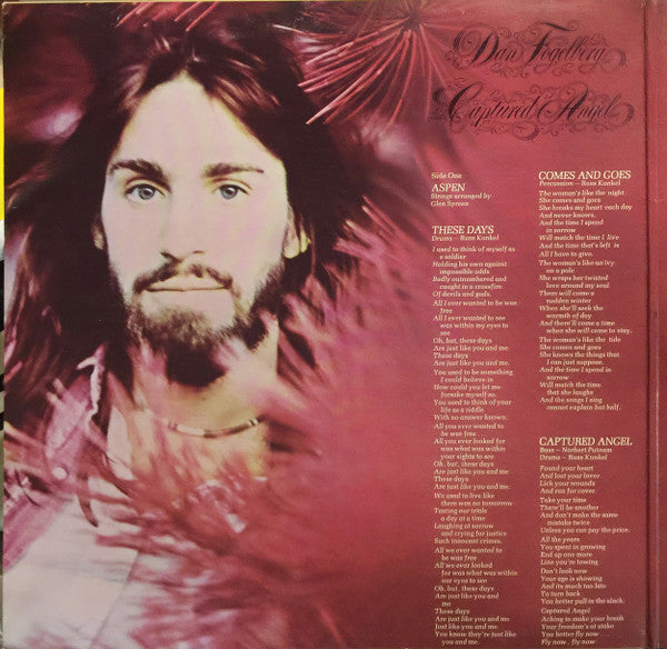 Dan Fogelberg : Captured Angel (LP, Album, Gat)