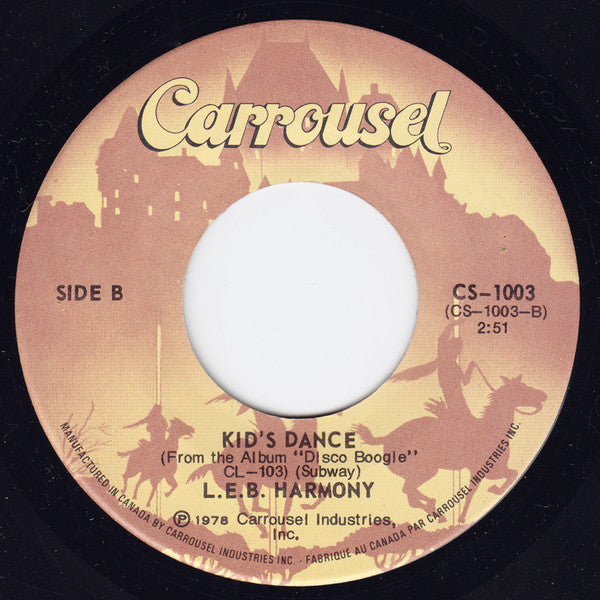 L.E.B. Harmony : Disco Boogie (7")