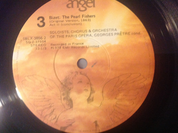 Georges Bizet, Ileana Cotrubas, Alain Vanzo, Guillermo Sarabia, Roger Soyer, Choeur National De L'Opéra De Paris & Orchestre National De L'Opéra De Paris, Georges Prêtre : Les Pêcheurs De Perles (2xLP, Quad + Box)