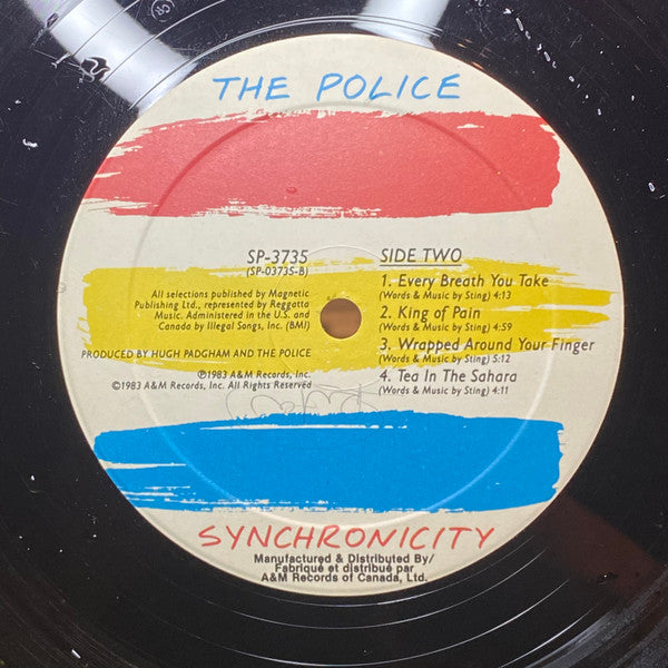 The Police : Synchronicity (LP, Album, Pur)