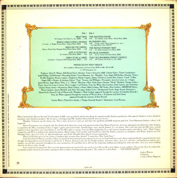 Jerry Lee Lewis : Southern Roots (LP, Album)