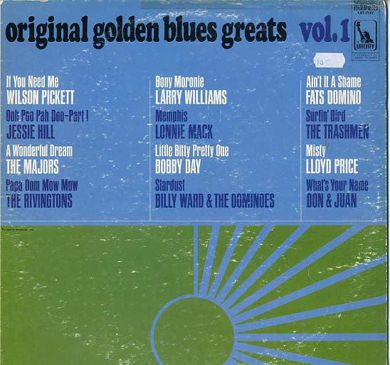 Various : Original Golden Blues Greats Vol. 1 (LP, Comp)