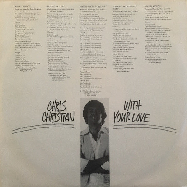 Chris Christian : With Your Love (LP, Album)
