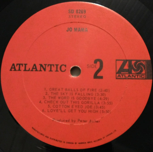 Jo Mama : Jo Mama (LP, Album)