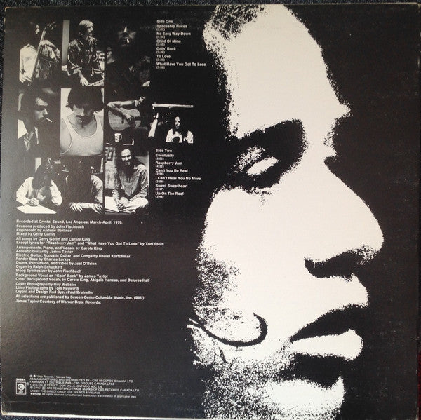 Carole King : Writer: Carole King (LP, Album, RE)