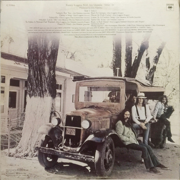 Kenny Loggins With Jim Messina* : Sittin' In (LP, Album)