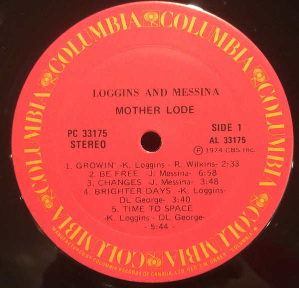 Loggins And Messina : Mother Lode (LP, Album)