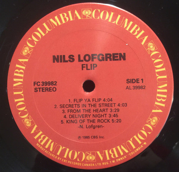 Nils Lofgren : Flip (LP, Album)