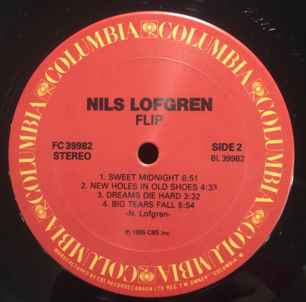 Nils Lofgren : Flip (LP, Album)