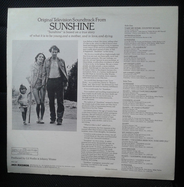 Various : Sunshine (LP, Album)