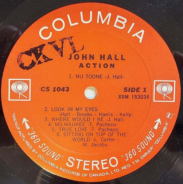 John Joseph Hall : Action (LP, Album)