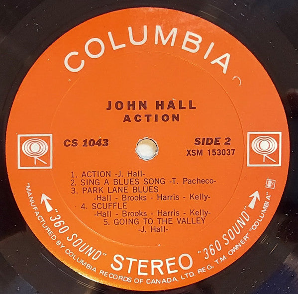 John Joseph Hall : Action (LP, Album)