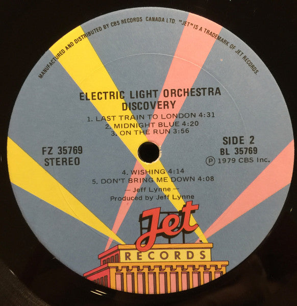 Electric Light Orchestra : Discovery (LP, Album, Gat)
