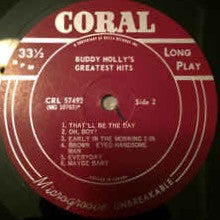 Buddy Holly : Buddy Holly's Greatest Hits (LP, Comp, Mono)