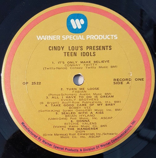 Various : Teen Idols (2xLP, Comp, Pit)
